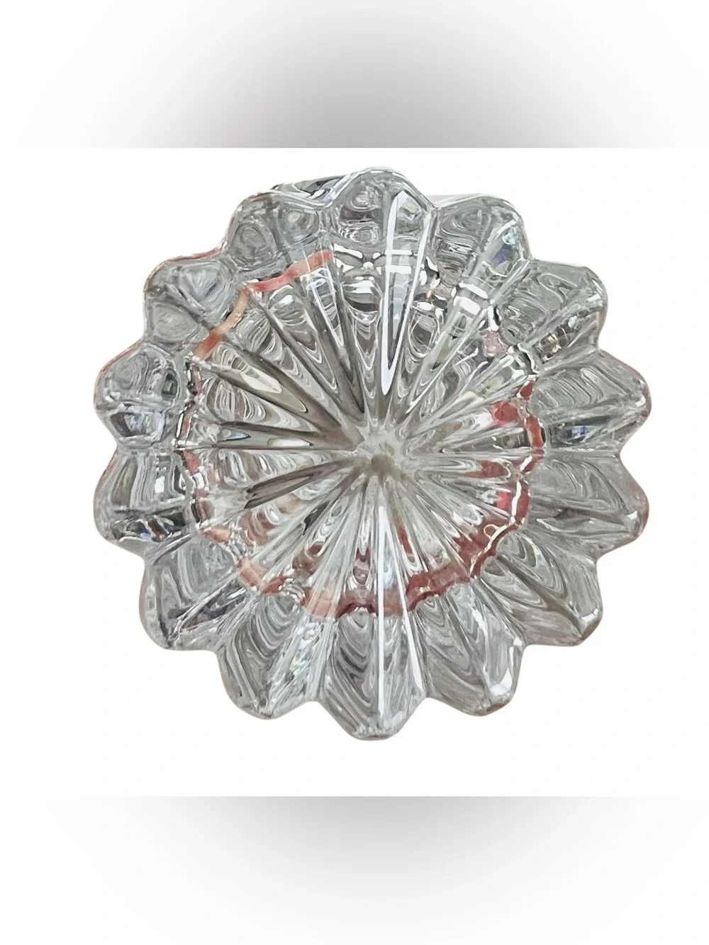 Vintage Cristal D’Arques Durand Fluted Crystal Highball Glasses Set of 8 France